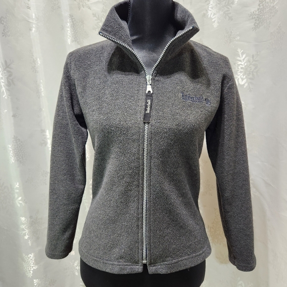 TIMBERLAND Lightweight Gorp Grey Fleece Full Zip Layer Jacket (S) - Picture 11 of 12